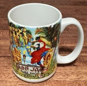 Ron Jon Surf Shop Coffee Mug Tiki Loungin Cocoa Beach Fla